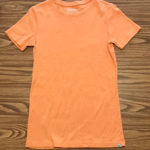 Light Orange Eddie Bauer Tee